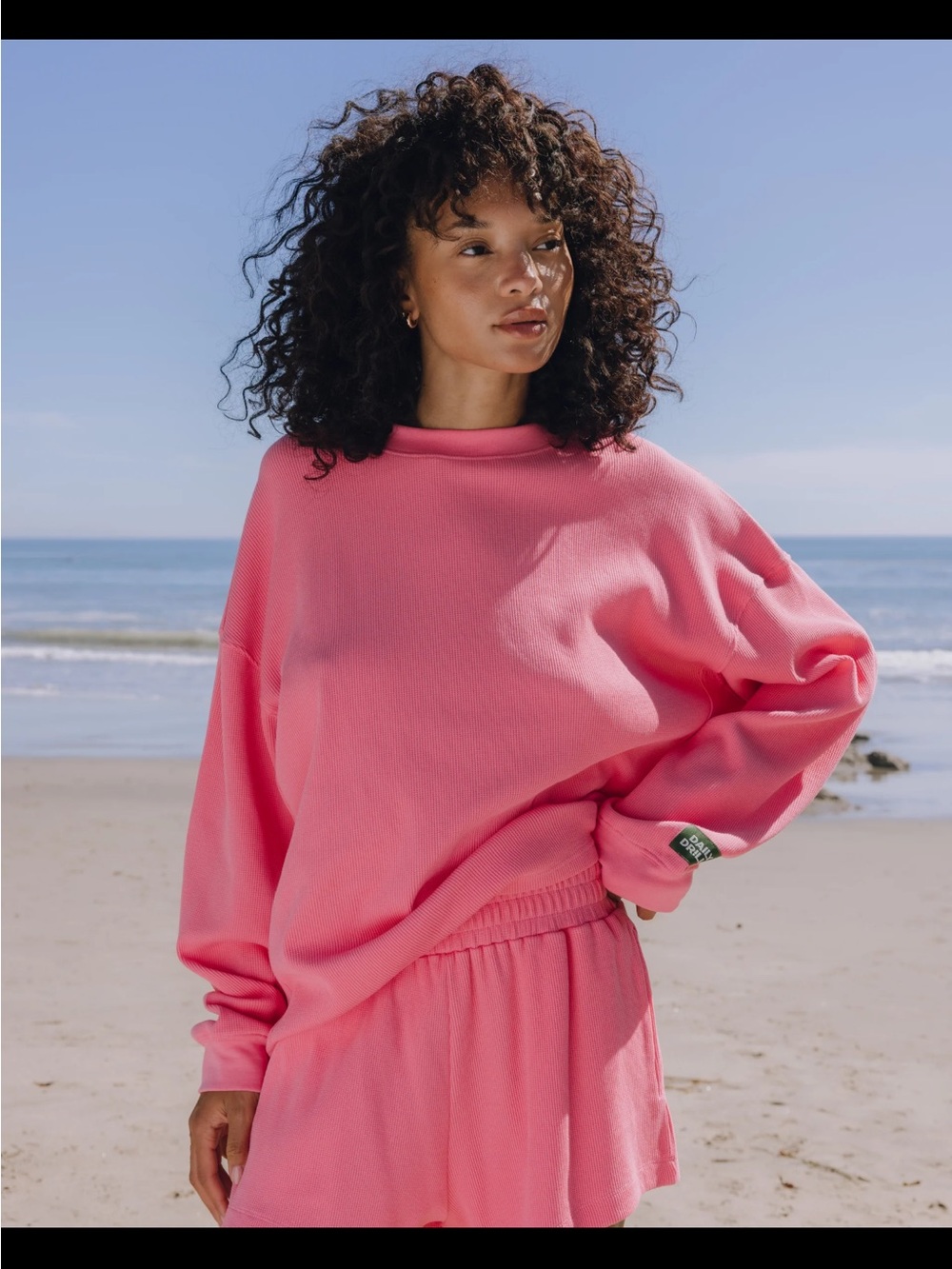 Daily Drills Oversized Thermal in Cheeks size M/L